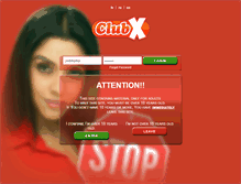 Tablet Screenshot of clubx.lv